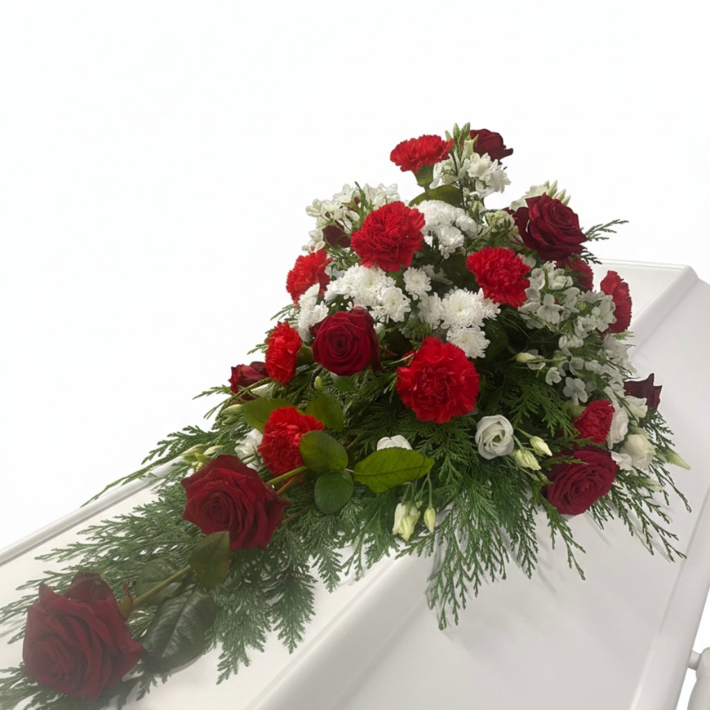 Kistepynt med nelliker