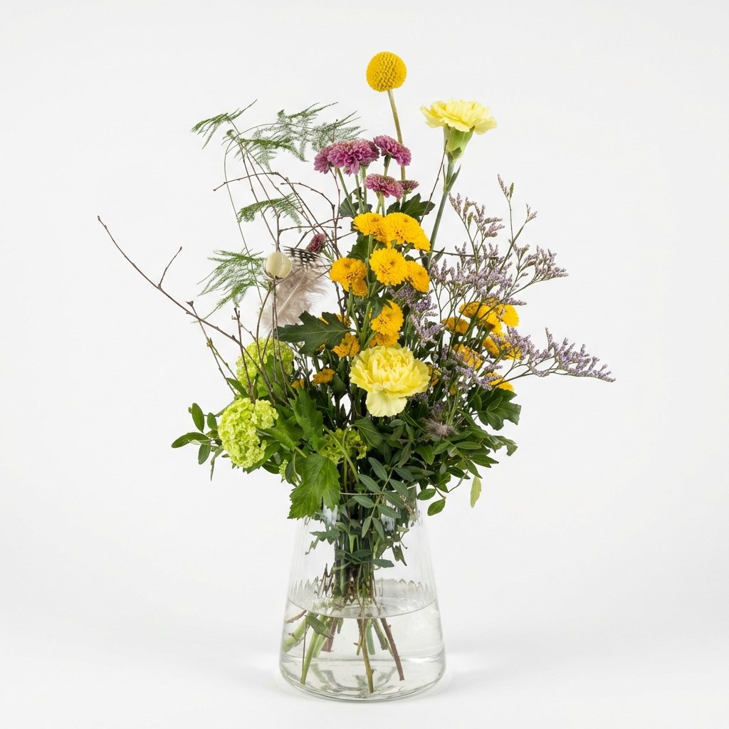 Høj og luftig påskebuket